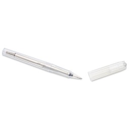 Kaweco Perkeo Rollerball Pen - Clear - pen and cap