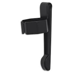 Kaweco Sport Octagonal Clip - Black - back, angled