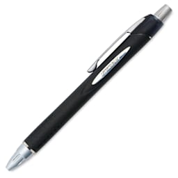 Uni-Ball Jetstream RT Retractable Ballpoint Pen - Black, 1.0 mm, branding on the side