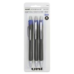 Uni-Ball Jetstream RT Retractable Ballpoint Pens - Blue, 1.0 mm, Set of 3, front of packaging