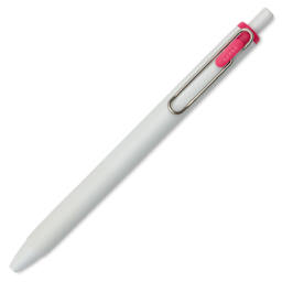 Uni-Ball One Retractable Gel Pen - Pink, 0.7 mm, tip retracted