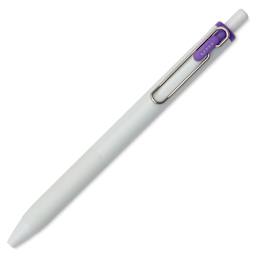Uni-Ball One Retractable Gel Pen - Purple, 0.7 mm, tip retracted