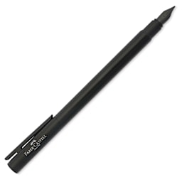 Faber-Castell Neo Slim Fountain Pen - Black Matte, Extra Fine Tip (image shows a different size nib)