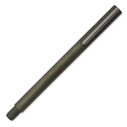 Faber-Castell Neo Slim Fountain Pen - Gunmetal, Fine Tip - with cap on