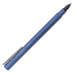 Faber-Castell Neo Slim Fountain Pen - Dark Blue, Fine Tip (image shows a different size nib)