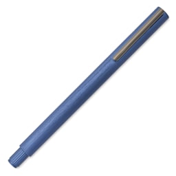 Faber-Castell Neo Slim Fountain Pen - Dark Blue, Broad Tip - with cap on