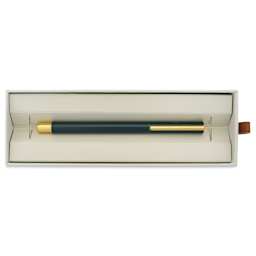 Faber-Castell Neo Slim Fountain Pen - Black Matte, Rose Gold, Fine Tip - in gift box