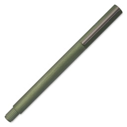 Faber-Castell Neo Slim Fountain Pen - Rainforest, Fine Tip - with cap on