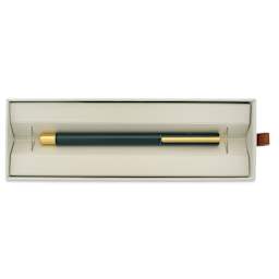 Faber-Castell Neo Slim Fountain Pen - Black Matte and Rose Gold, Broad Tip - in gift box