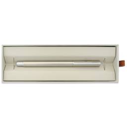 Faber-Castell Neo Slim Fountain Pen - Stainless Steel, Fine Tip - in gift box