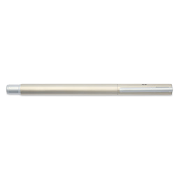 Faber-Castell Neo Slim Fountain Pen - Stainless Steel, Broad Tip - with cap on