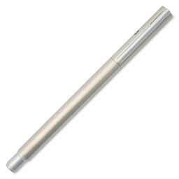 Faber-Castell Neo Slim Fountain Pen - Stainless Steel, Medium Tip - with cap on