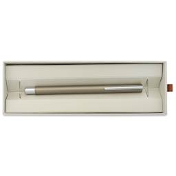 Faber-Castell Neo Slim Fountain Pen - Stainless Steel, Matte, Fine Tip - in gift box