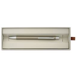 Faber-Castell Neo Slim Ballpoint Pen - Stainless Steel, Matte - in gift box