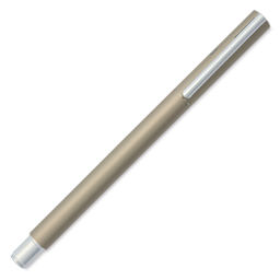 Faber-Castell Neo Slim Rollerball Pen - Stainless Steel, Matte - with cap on