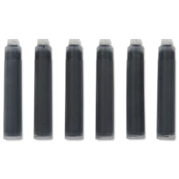 Graf von Faber-Castell Fountain Pen Cartridges - Stone Grey, Pkg of 6
