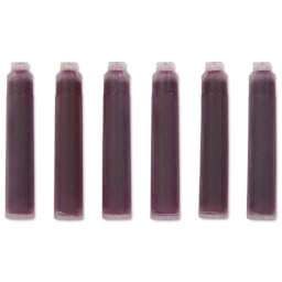 Graf von Faber-Castell Fountain Pen Cartridges - Electric Pink, Pkg of 6