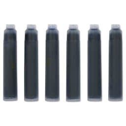 Graf von Faber-Castell Fountain Pen Cartridges - Royal Blue, Pkg of 6