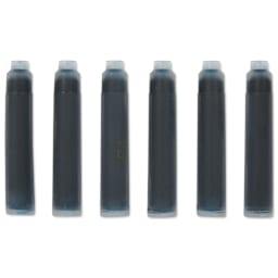 Graf von Faber-Castell Fountain Pen Cartridges - Turquoise, Pkg of 6