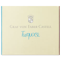 Graf von Faber-Castell Fountain Pen Cartridges - Turquoise, Pkg of 6 - front of packaging