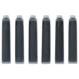 Graf von Faber-Castell Fountain Pen Cartridges - Cobalt Blue, Pkg of 6