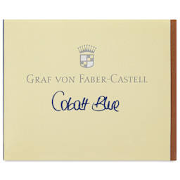Graf von Faber-Castell Fountain Pen Cartridges - Cobalt Blue, Pkg of 6 - front of packaging