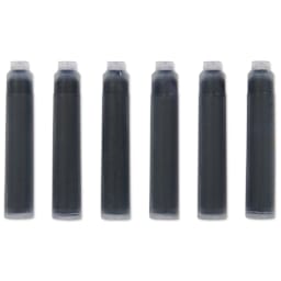 Graf von Faber-Castell Fountain Pen Cartridges - Violet Blue, Pkg of 6