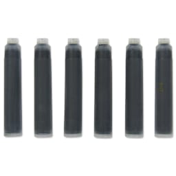 Graf von Faber-Castell Fountain Pen Cartridges - Olive Green, Pkg of 6