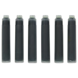 Graf von Faber-Castell Fountain Pen Cartridges - Viper Green, Pkg of 6