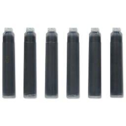 Graf von Faber-Castell Fountain Pen Cartridges - Deep Sea Green, Pkg of 6