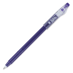Pilot FriXion Erasable Color Stick - Purple, cap off