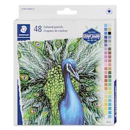 Staedtler Triangular Colored Pencils - Set of 48 - front of packaging