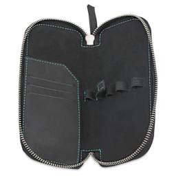 Endless Companion 3 Pen Pouch - Black, pen case open