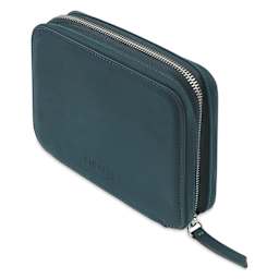 Endless Companion 10 Pen Pouch - Blue, pen case closed standing