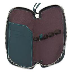 Endless Companion 3 Pen Pouch - Blue, pen case open