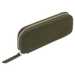 Endless Companion 3 Pen Pouch - Green, pen case closed standing