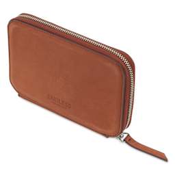 Endless Companion 5 Pen Pouch - Brown, pen case standing