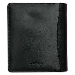 Girologio 12 Leather Pen Zip Case - Black, side
