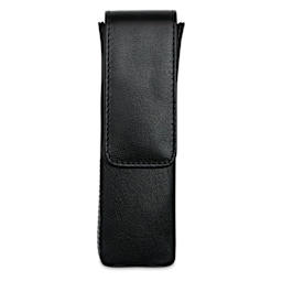 Girologio 2 Leather Pen Case - Black
