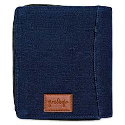 Girologio 12 Denim Pen Zip Case - Cotton Denim, side