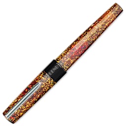 Benu Euphoria Fountain Pen - Bourbon, cap on