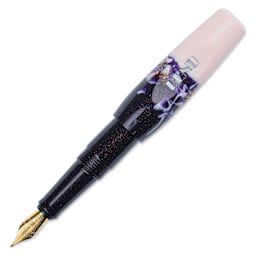 Benu Pixie Fountain Pen - Plum Cream (image may show a different size nib)