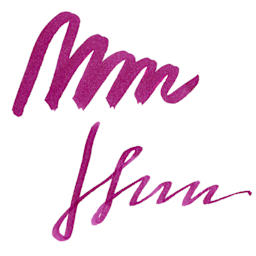 Pilot Iroshizuku Fountain Pen Ink - Crimson Glory Vine (Yama-budo), swatch