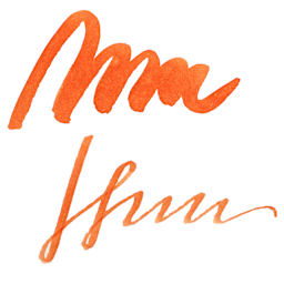 Pilot Iroshizuku Fountain Pen Ink - Sunset (Yu-yake), swatch