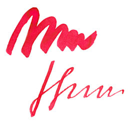 Pilot Iroshizuku Fountain Pen Ink - Autumn Leaves (Momiji), swatch