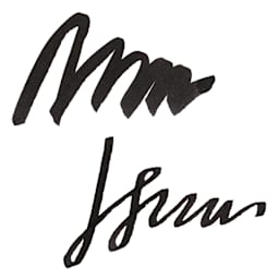 Pilot Namiki Fountain Pen Ink - Black, swatch