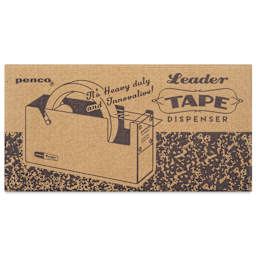 Penco Steel Tape Dispenser - Large, front of packaging