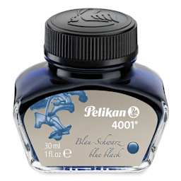 Pelikan 4001 Fountain Pen Ink - Blue Black, 30 ml bottle