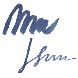 Pelikan 4001 Fountain Pen Ink - Blue Black, swatch