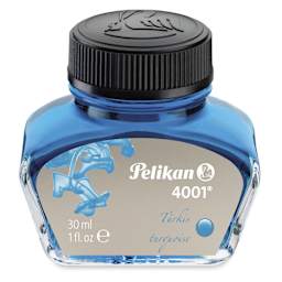 Pelikan 4001 Fountain Pen Ink - Turquoise, 30 ml bottle